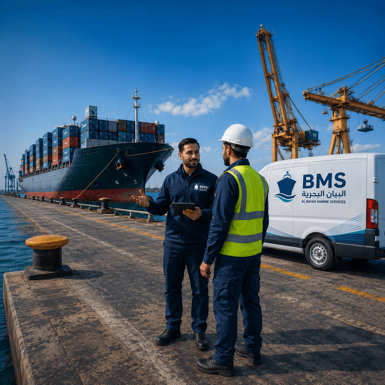 AL BAYAN MARINE SERVICES Vessel Logistics